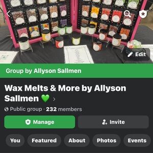 Wax melts or candles. Come add me on FB 🕯️🛍️